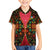 Azerbaijan Folk Floral Family Matching Summer Maxi Dress and Hawaiian Shirt with Traditional Carpet-Inspired Pattern