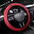 Azerbaijan Folk Floral Steering Wheel Cover with Traditional Carpet-Inspired Pattern
