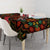 Azerbaijan Folk Floral Tablecloth with Traditional Carpet-Inspired Pattern