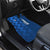 Azerbaijan Football Car Mats with AFFA Emblem in Blue Geometric Design