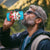 Azerbaijan National Emblem 4 in 1 Can Cooler Tumbler with Star and Flame Design in Sky Blue