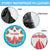 Azerbaijan National Emblem Spare Tire Cover with Star and Flame Design in Sky Blue