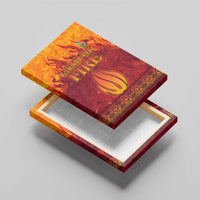 Azerbaijan Land of Fire Canvas Wall Art with Flame Towers and Baku Design