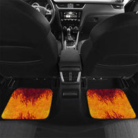 Azerbaijan Land of Fire Car Mats with Flame Towers and Baku Design
