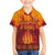 Azerbaijan Land of Fire Family Matching Summer Maxi Dress and Hawaiian Shirt with Flame Towers and Baku Design
