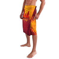 Azerbaijan Land of Fire Lavalava with Flame Towers and Baku Design