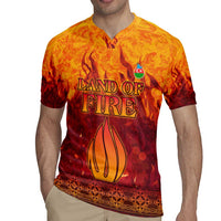Azerbaijan Land of Fire Rugby Jersey with Flame Towers and Baku Design