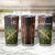 Personalized Walleye Fishing Tumbler Cup American Flag Background and Green Grunge Style Design - Wonder Print Shop