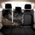 Personalized Boar Hunting Camouflage Back Car Seat Cover Wild Hog Silhouette and Black Tactical Camo - Wonder Print Shop