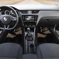 Personalized Boar Hunting Camouflage Car Mats Wild Hog Silhouette and Black Tactical Camo - Wonder Print Shop