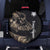Personalized Boar Hunting Camouflage Spare Tire Cover Wild Hog Silhouette and Black Tactical Camo - Wonder Print Shop