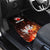 Personalized Bowling Ball and Pins Car Mats Fiery Motion Trail and Spark Effect Design - Wonder Print Shop