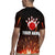 Personalized Bowling Ball and Pins Rugby Jersey Fiery Motion Trail and Spark Effect Design - Wonder Print Shop
