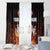 Personalized Bowling Ball and Pins Window Curtain Fiery Motion Trail and Spark Effect Design - Wonder Print Shop