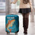 Personalized Redfish Puppy Drum Leaping in Ocean Splash Luggage Cover Blue Lightning Water Background Design - Wonder Print Shop