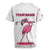 Personalized Pink Flamingo Playing Golf Rugby Jersey Sunglasses and White Pattern Background Design - Wonder Print Shop