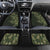 Bowling Camouflage Pattern Car Mats with Ball and Pins Graphic in Army Green and Beige Brushstroke Design - Wonder Print Shop