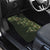 Bowling Camouflage Pattern Car Mats with Ball and Pins Graphic in Army Green and Beige Brushstroke Design - Wonder Print Shop