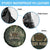Bowling Camouflage Pattern Spare Tire Cover with Ball and Pins Graphic in Army Green and Beige Brushstroke Design - Wonder Print Shop