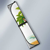 Ecuador Auto Sun Shade with Wildlife and Flag Landscape Design - Wonder Print Shop