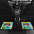 Ecuador Car Mats with Wildlife and Flag Landscape Design - Wonder Print Shop