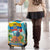 Ecuador Luggage Cover with Wildlife and Flag Landscape Design - Wonder Print Shop
