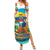 Ecuador Summer Maxi Dress with Wildlife and Flag Landscape Design - Wonder Print Shop
