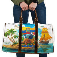 Ecuador Travel Bag with Wildlife and Flag Landscape Design - Wonder Print Shop