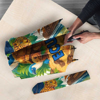 Ecuador Umbrella with Wildlife and Flag Landscape Design - Wonder Print Shop