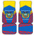 Ecuador Car Mats with Coat of Arms and Bold Stripe Design - Wonder Print Shop