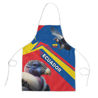 Ecuador Apron with Andean Condor and Chevron Stripe Design - Wonder Print Shop