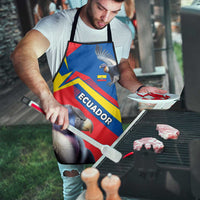 Ecuador Apron with Andean Condor and Chevron Stripe Design - Wonder Print Shop