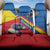 Ecuador Back Car Seat Cover with Andean Condor and Chevron Stripe Design - Wonder Print Shop