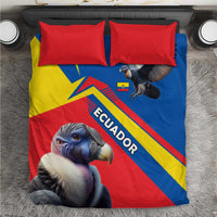 Ecuador Bedding Set with Andean Condor and Chevron Stripe Design - Wonder Print Shop