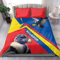 Ecuador Bedding Set with Andean Condor and Chevron Stripe Design - Wonder Print Shop
