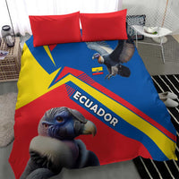 Ecuador Bedding Set with Andean Condor and Chevron Stripe Design - Wonder Print Shop