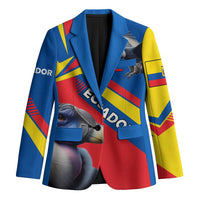 Ecuador Blazer with Andean Condor and Chevron Stripe Design - Wonder Print Shop