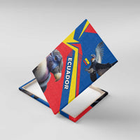 Ecuador Canvas Wall Art with Andean Condor and Chevron Stripe Design - Wonder Print Shop