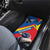 Ecuador Car Mats with Andean Condor and Chevron Stripe Design - Wonder Print Shop