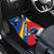 Ecuador Car Mats with Andean Condor and Chevron Stripe Design - Wonder Print Shop