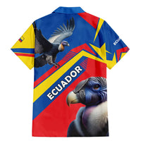 Ecuador Family Matching Mermaid Dress and Hawaiian Shirt with Andean Condor and Chevron Stripe Design - Wonder Print Shop
