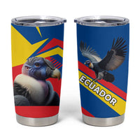 Ecuador Tumbler Cup with Andean Condor and Chevron Stripe Design - Wonder Print Shop