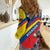 Ecuador Women Casual Shirt with Andean Condor and Chevron Stripe Design - Wonder Print Shop