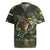 Ecuador Rugby Jersey with Jaguar Rainforest Map Design - Wonder Print Shop
