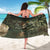 Ecuador Sarong with Jaguar Rainforest Map Design - Wonder Print Shop