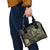 Ecuador Shoulder Handbag with Jaguar Rainforest Map Design - Wonder Print Shop