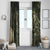 Ecuador Window Curtain with Jaguar Rainforest Map Design - Wonder Print Shop