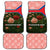 Ecuador Car Mats with Rose Garden and Floral Texture Design - Wonder Print Shop