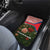 Ecuador Car Mats with Rose Garden and Floral Texture Design - Wonder Print Shop