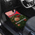 Ecuador Car Mats with Rose Garden and Floral Texture Design - Wonder Print Shop